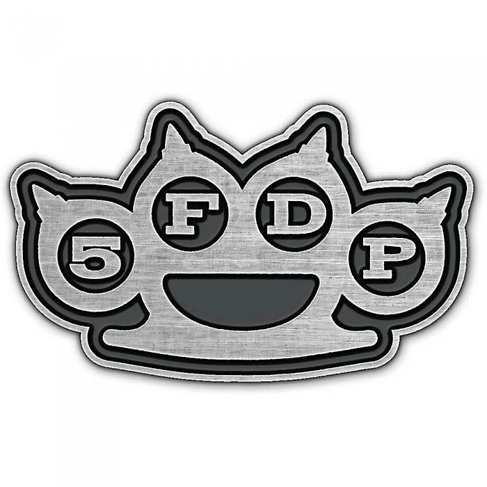 Five Finger Death Punch Knuckle Duster Badge