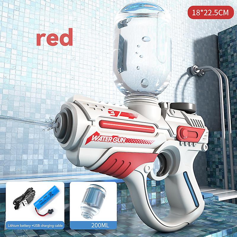 مسدس المياه الكهربائية اللعب التكنولوجيا الأوتوماتيكية المياه Soaker البنادق سعة كبيرة للأطفال الكبار الصيف تجمع الشاطئ في الهواء الطلق لعبة هدية