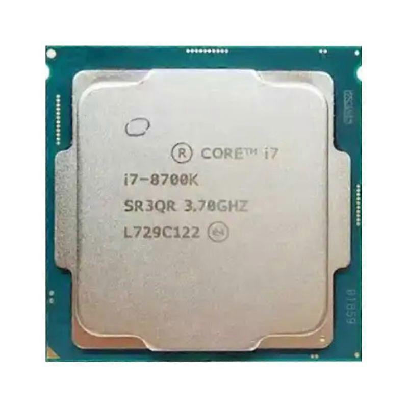 Core i7-8700K CPU - Socket LGA 1151 6 Cores 12 Threads 3.7GHz 12MB L3 Cache 95W.