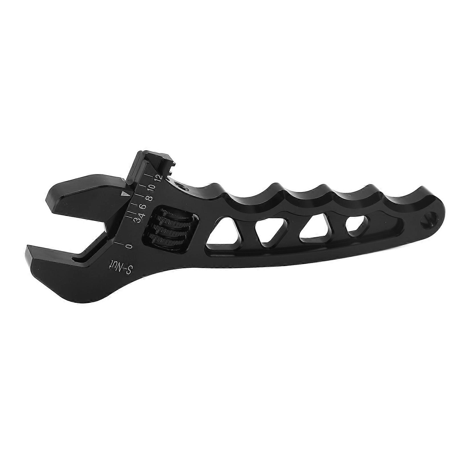 AN3 to AN12 Hose Fitting Wrench Adjustable Aluminum Alloy Anodic Oxidation High Strength E2U411