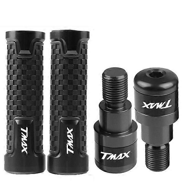 TMAX LOGO Motorcycle CNC Accessories Handlebar Handle Grips cap For YAMAHA TMAX 500 2008 2009 2010 2011 2012 2013 2014 2015 2016