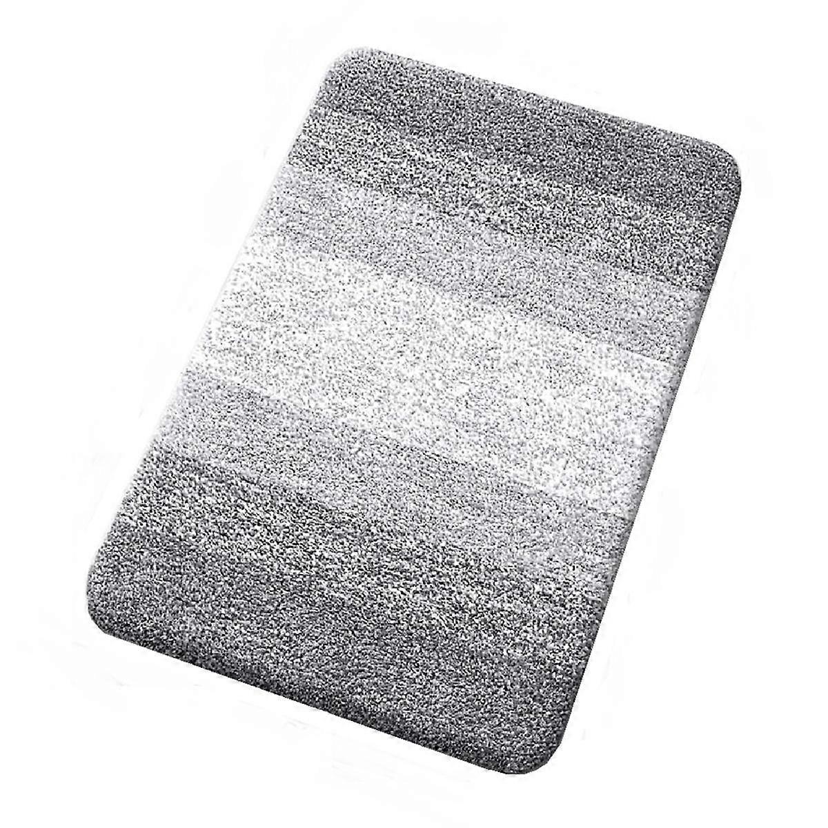Luxury Bathroom Carpet Soft Absorbent Microfiber Bath Carpet Toilet Floor Mat Non-Slip Bath Blanket