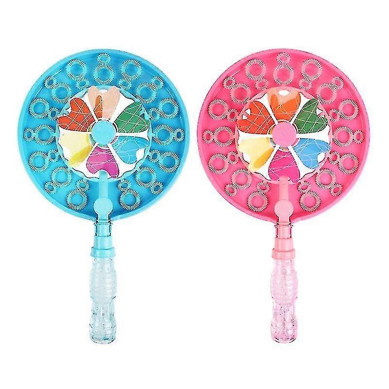 Colorful Bubble Windmill Bubble Machine Children's Toy Bubble Stick Bubble Blower