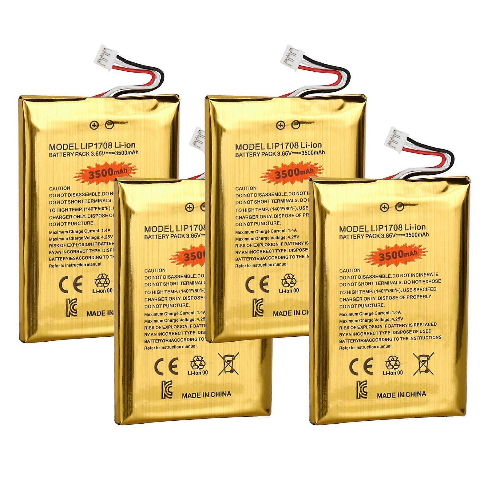 PS5 Controller Batteri 3500mAh Til Sony Playstation 5 Lip1708 Cfi Zct1j Cfi Zct1w Dualsense trådløs controller