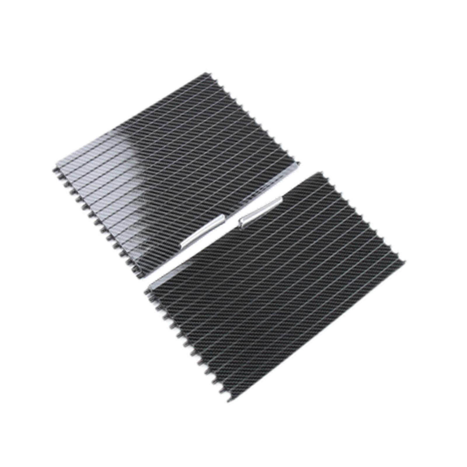 Central Armrest Box Cover Curtain Kit for BMW E70 E71 2007-2014 Black