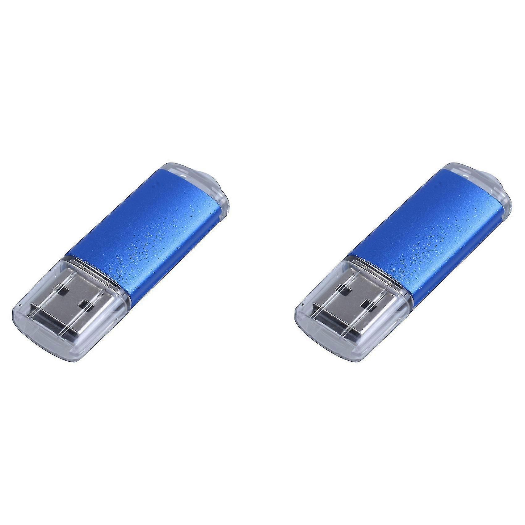 2x 256 Mb USB 2.0 Flash-disk Blå-dt_Sep
