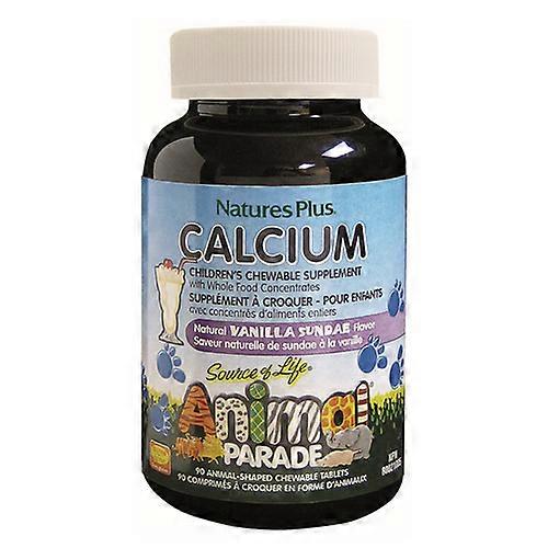 Animal Parade Child Chew Calcium, 90 Count by Natures Plus