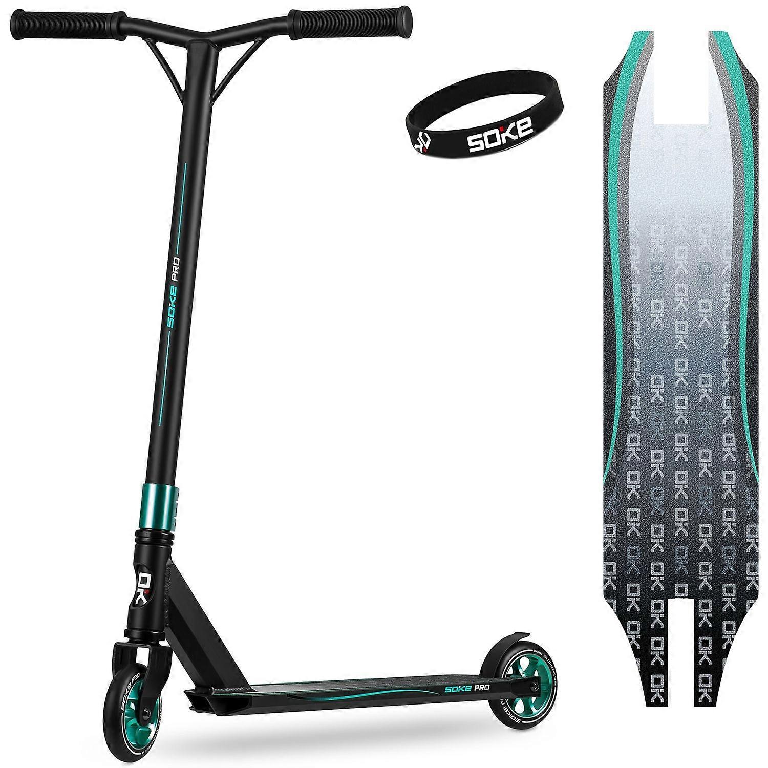 Turquoise Stuntstep SOKE PRO