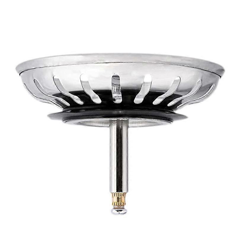 For Blanco 79mm 82mm Replacement Kitchen Sink Drain Strainer Adjustable Rustproof Stainless Steel With Plug Function