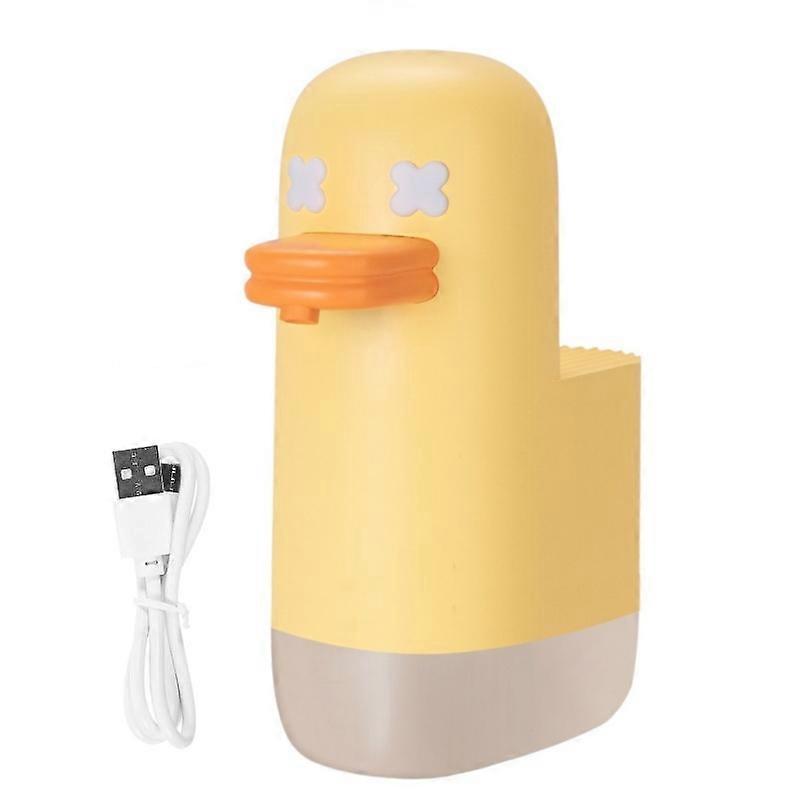Cartoon Touchless Soap Dispenser Duck Automatic Soap Dispenser USB Charging Soap Container