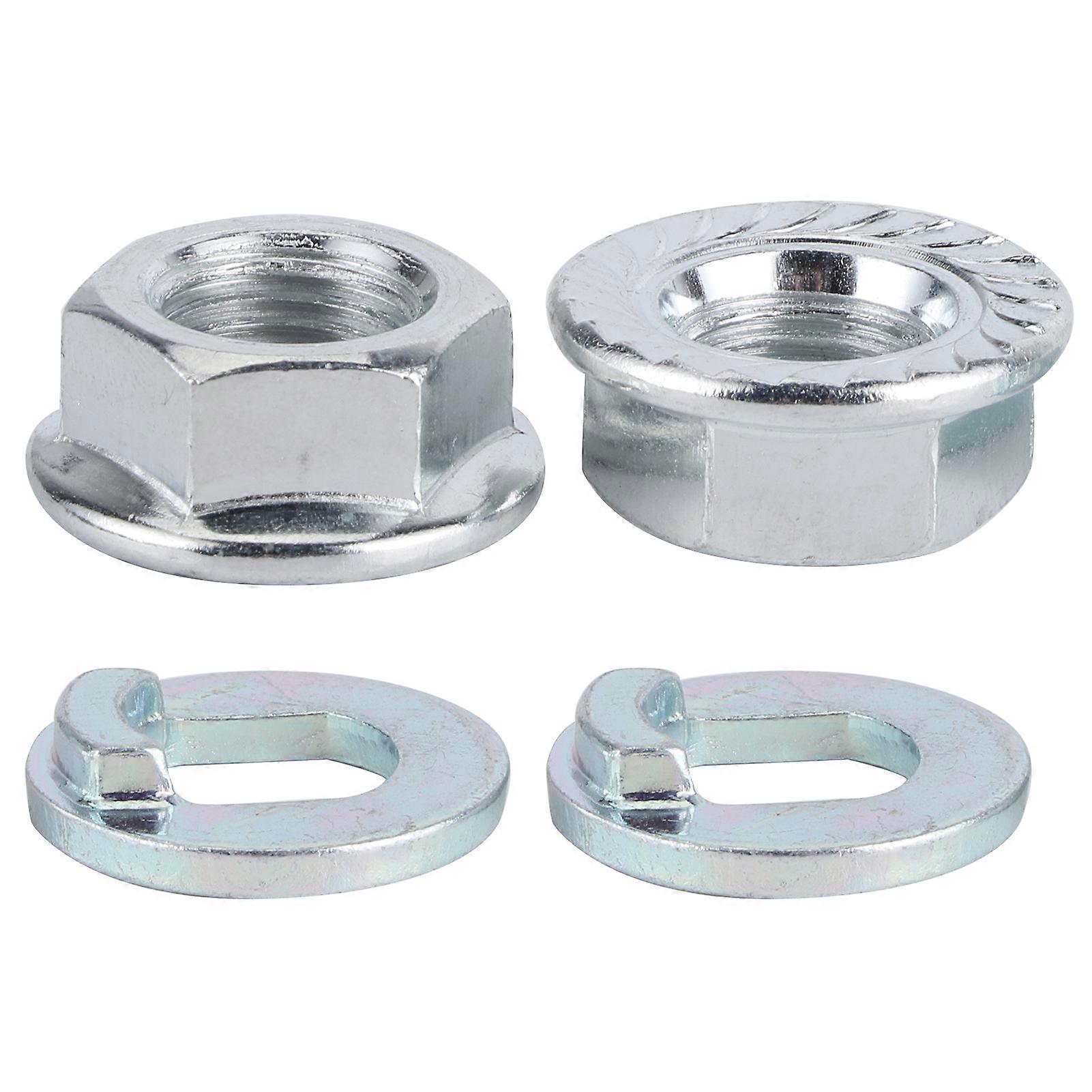 Electric Scooter Front Motor Wheel Steel Alloy Nuts Replacement for Xiaomi M365 PRO