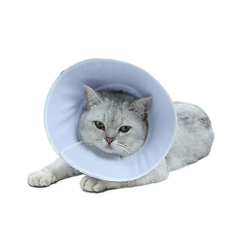 Soft Cat Recovery Collar, Adjustable Dog Cat Cone, Dog Post Surgery Protection Cone Collar, For Cats And Puppies (1 Piece,Blue)