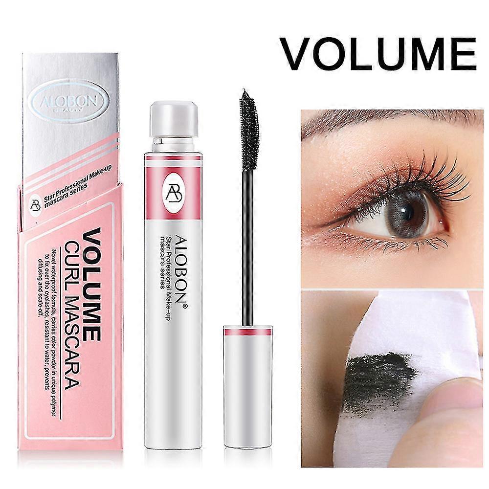 3d Fiber Eyelashes Lengthening Mascara Volumizin, Curling, Multiplying, Not Blooming, Waterproof Eye Makeup Mascara