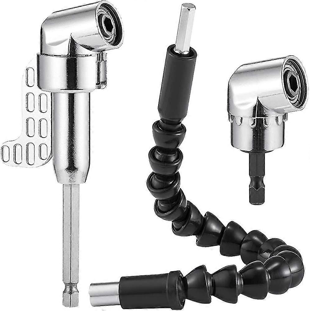 Right Angle Drill Bit And Flexible Angle Extension Kit For Drill Bit