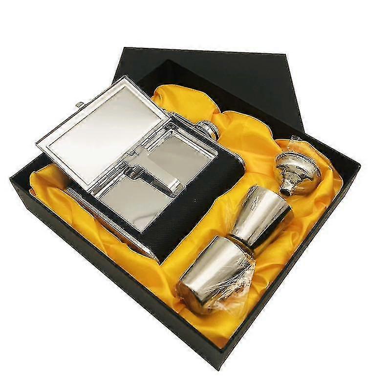 5oz ويسكي زجاجة الخمور فلاجون 18/8 الفولاذ المقاوم للصدأ الكحول الورك قارورة الكحول قمع الورك قارورة مجموعة