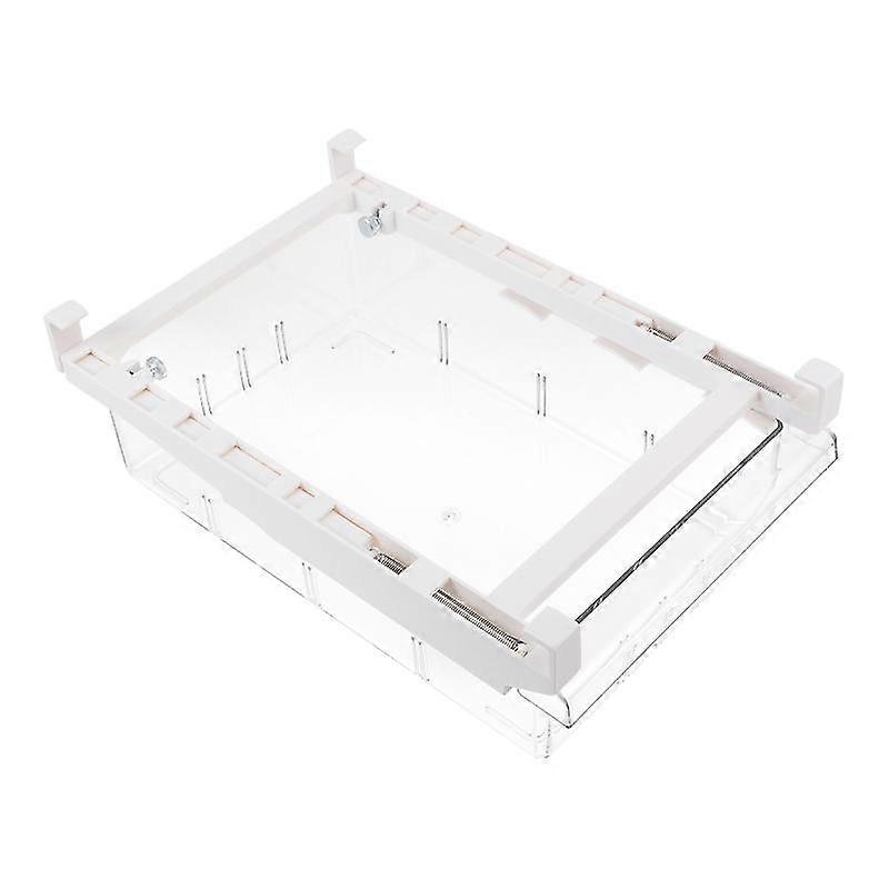 1 pc transparent pet refrigerator drawer storage box large storage box for organizing