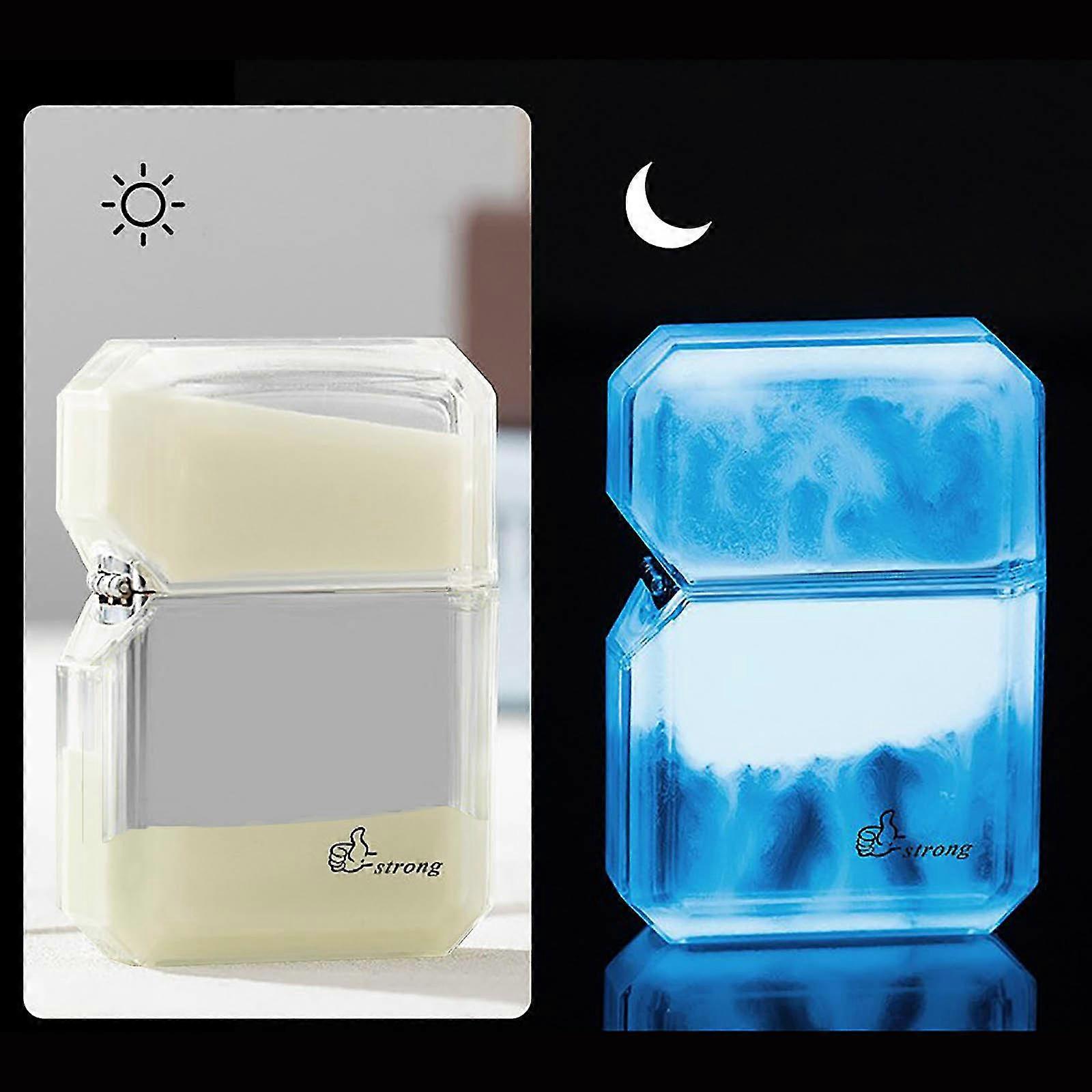 Accendino antivento a sabbie mobili di colore fluorescente, regalo a sorpresa 5ml-Good-Yvan