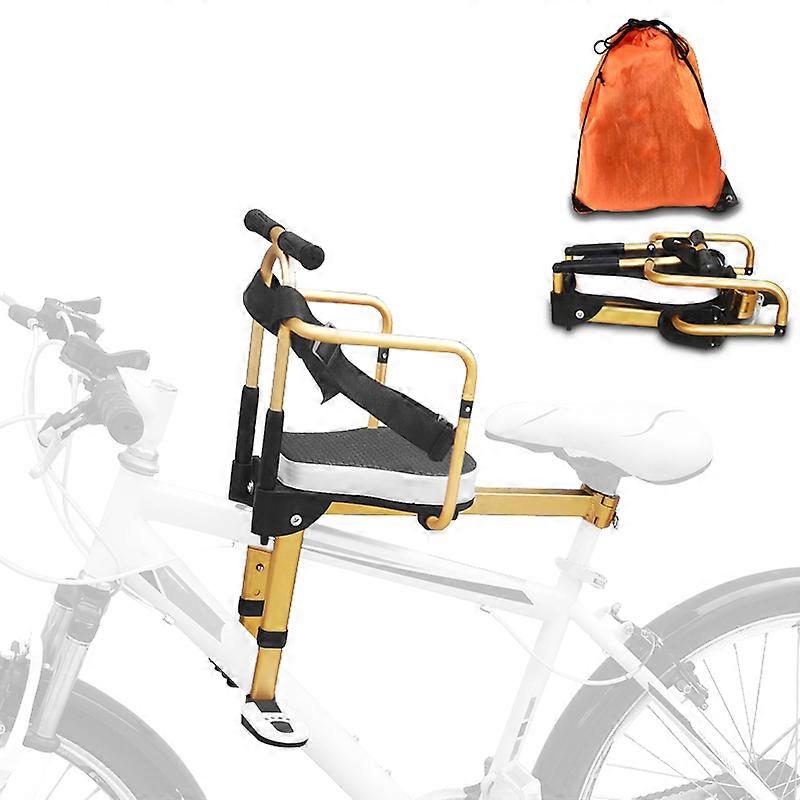 Lixada Mountain Bike Kids Safety Seat Children Cushioned Cycling Seat Front Mounted Child Bicycle Seat
