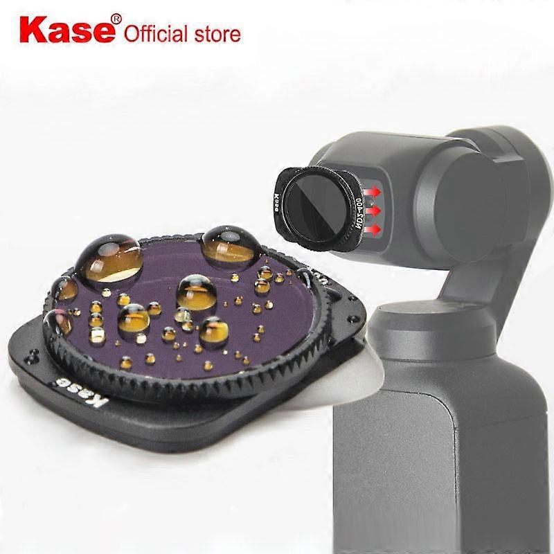 Kase Filter ND2-400 Kepadatan Netral Variabel Magnetik untuk Kamera Genggam DJI OSMO Pocket I / II
