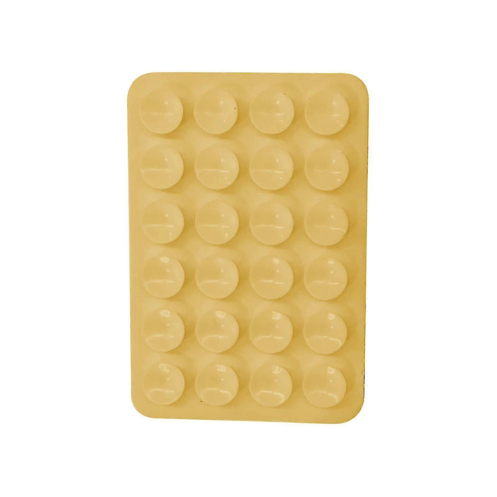 5pcs Silicone Suction Phone Case Adhesive Mount, For Iphone Android Cellphone Case Compatible, Hands-free Mobile Accessory Holder