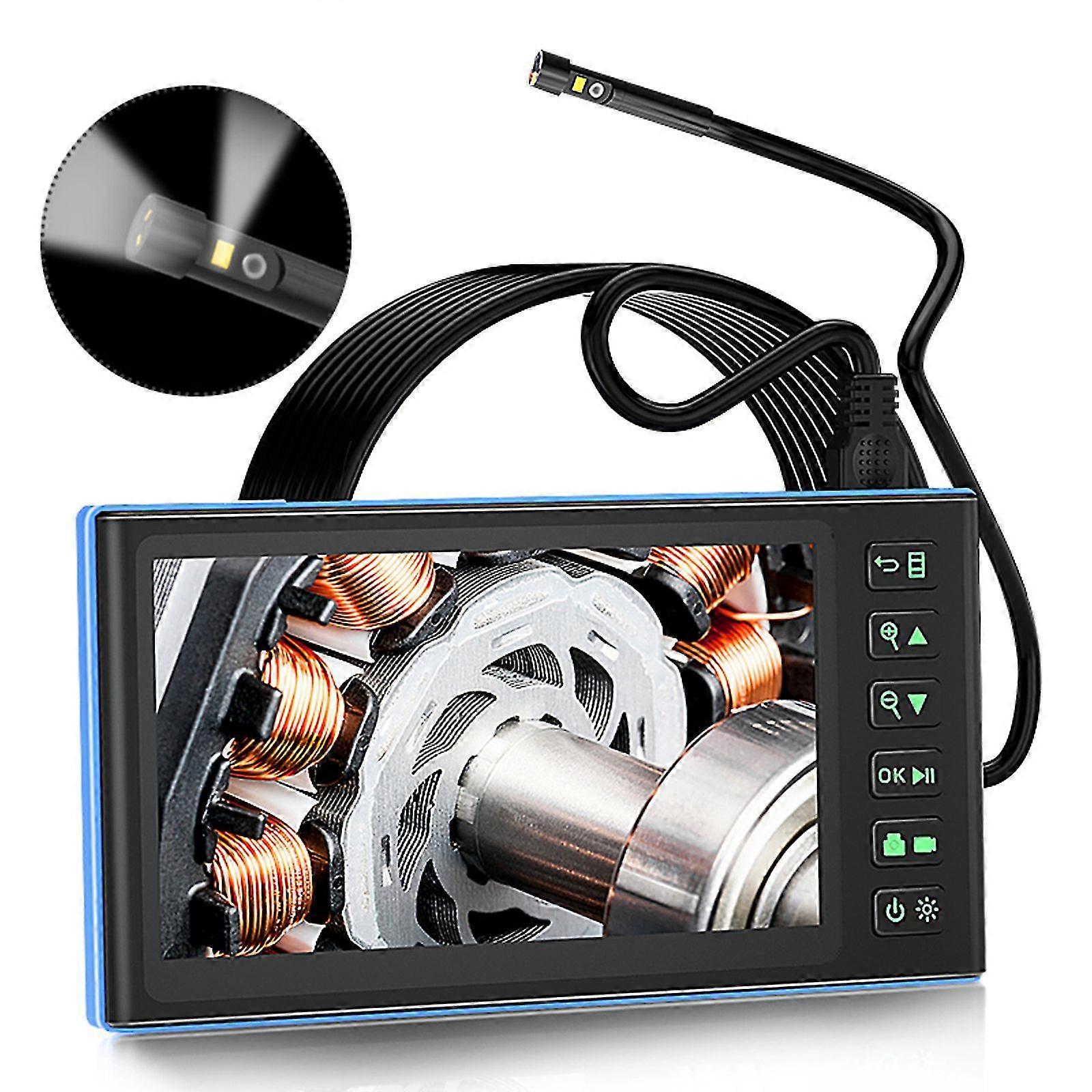 1080p Dual Scope Pipeline Inspect Camera 7 In Screen Hd 2m Tool Tool