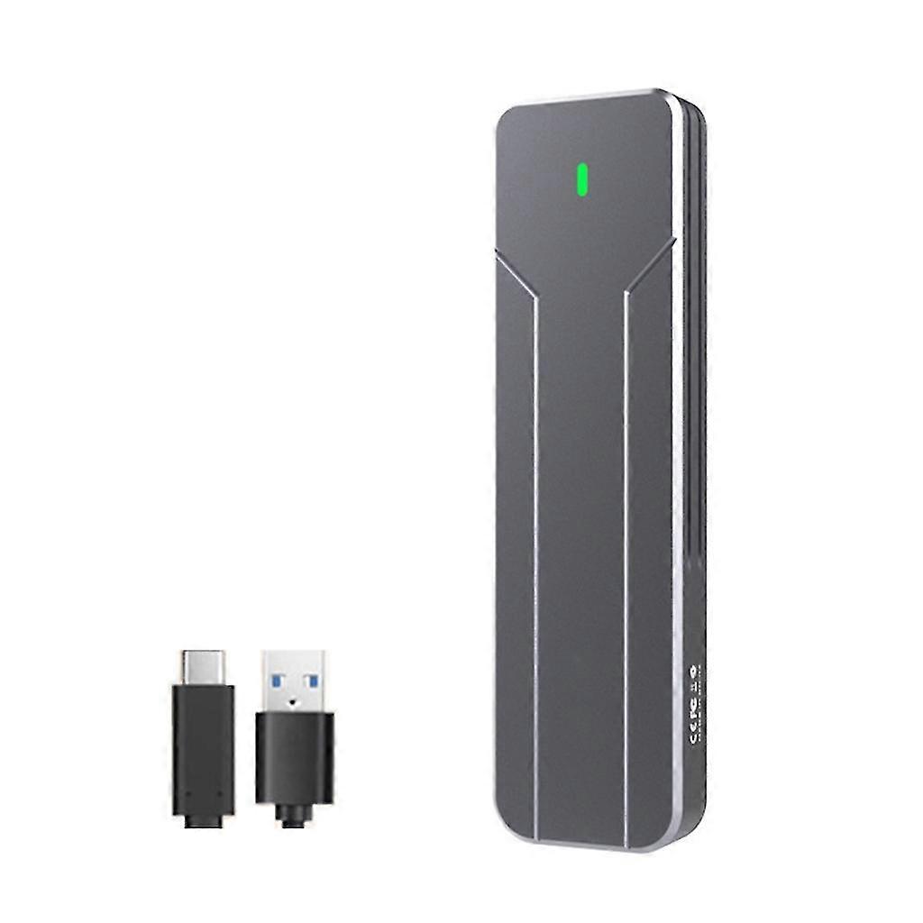 New M2 Nvme Ssd Case- / Sata Protocol Solid-state Hard Disk Enclosure Box Alloy