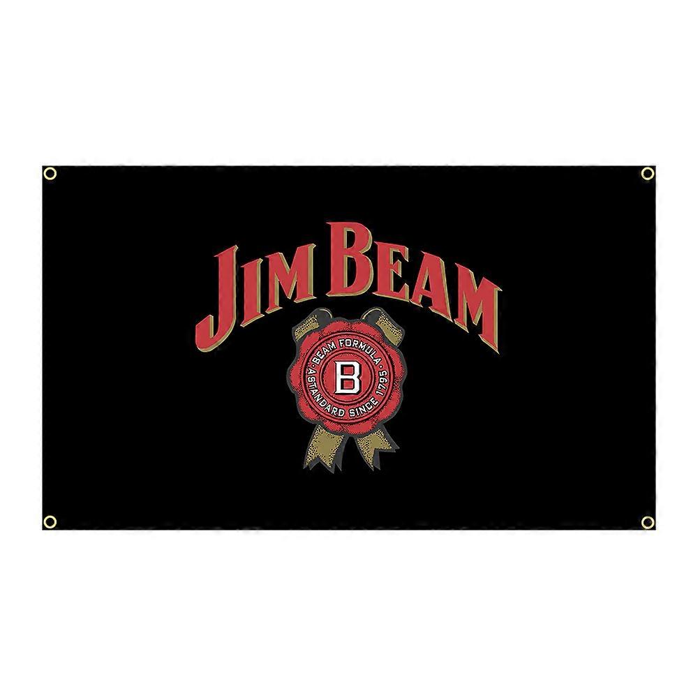 Redkid 90x150cm Jims Whisky Flag Polyester Printed Bar or Bedroom Decoration Banner Tapestry as the picture40561 60 x 90cm