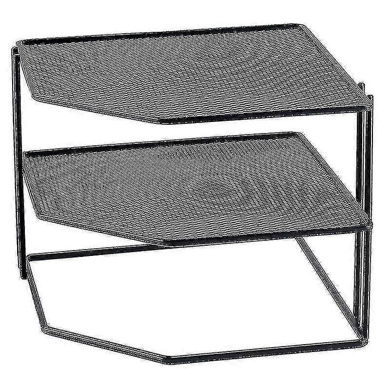 Ironwork Table Corner Shelf, Multi Functional Holders & Racks