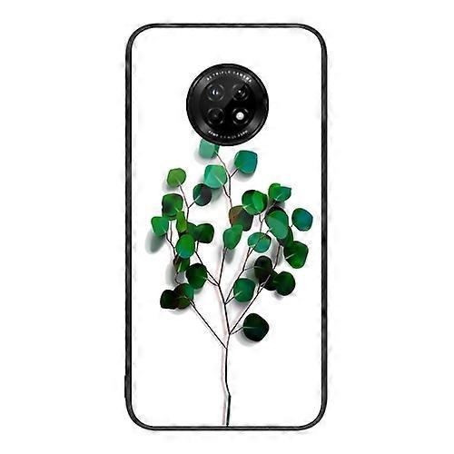 For Huawei Enjoy 20 Plus 5G Colorful Painted Glass Phone Case