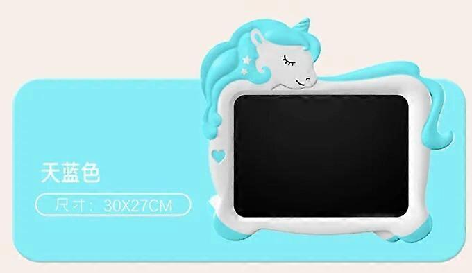 10-Zoll-Einhorn Elektronisches Zeichenbrett LCD-Bildschirm Schreibtablett Digitale Grafik Handschriftblock Schreibspielzeug für Kinder L16