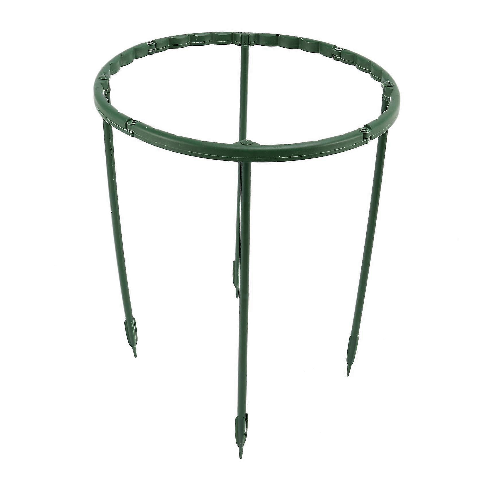 12pcs Plant Support Stakes, Upgrade Double-deck Spliceable Half Round Plant Support Ring, For Tomat