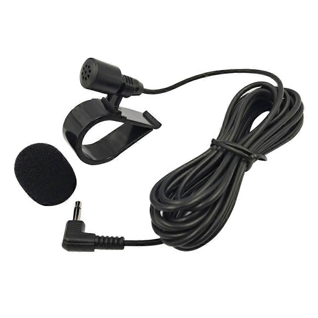 Upgraded Car Audios Microphone 3.5mm Clip Jack Plug Mic Stereo Mini External