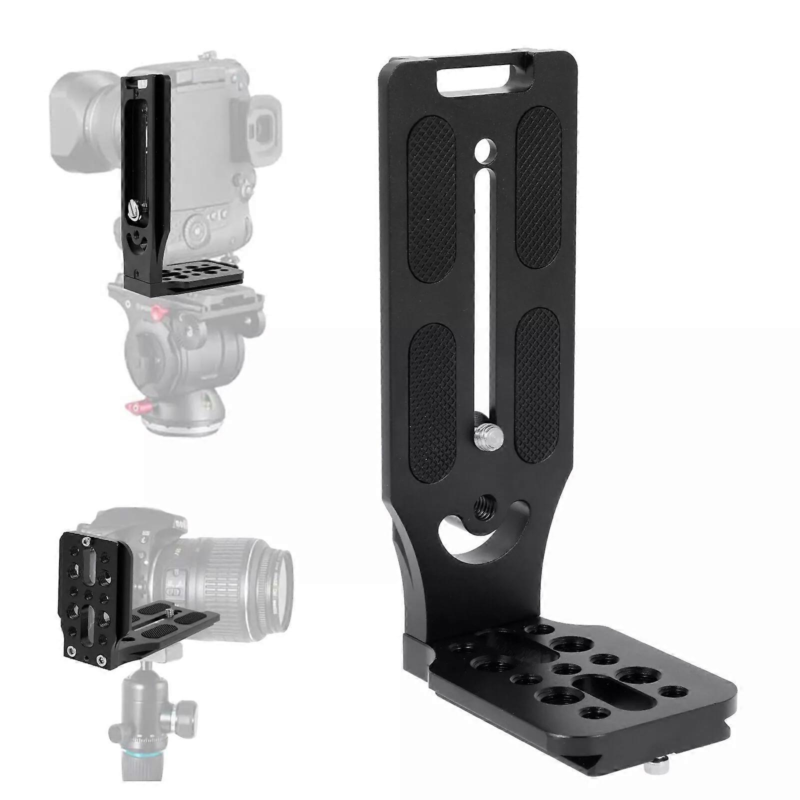 Camera L Bracket Universal DSLR Camera L Plate for Vertical and Horizontal teI