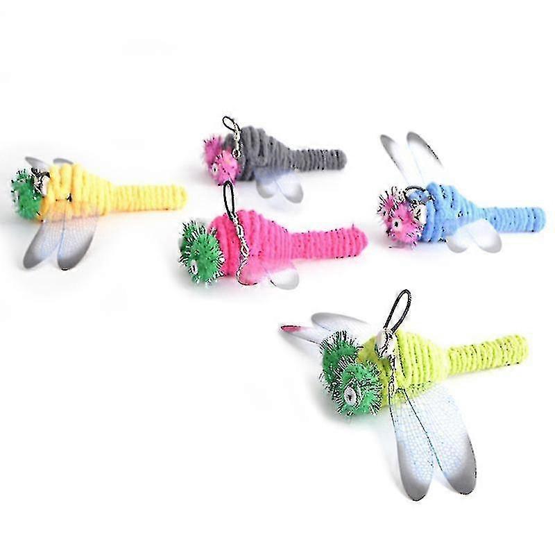 5pcs Cat Teaser Wand