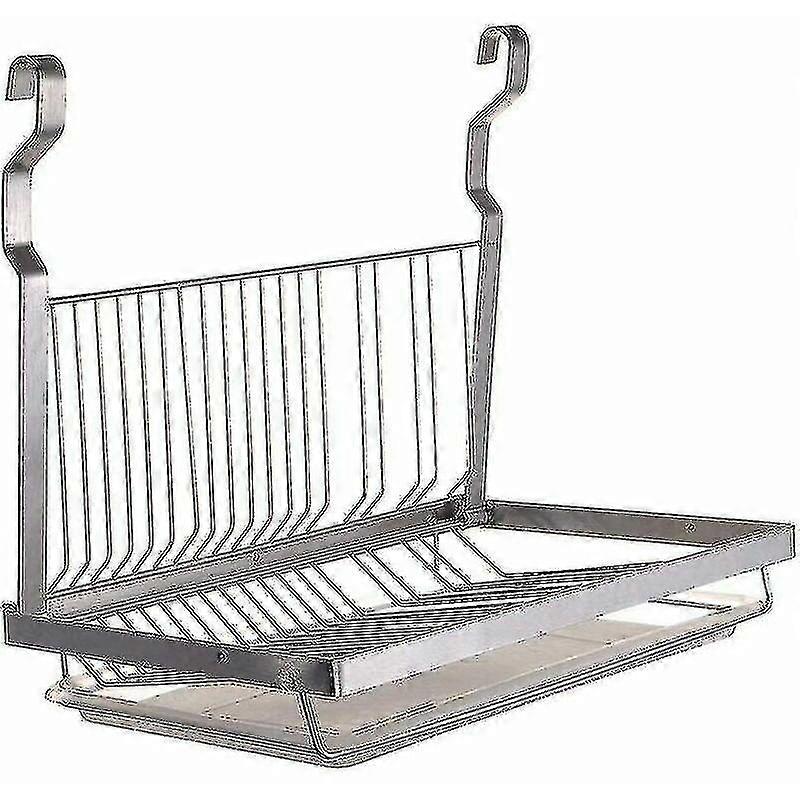 Stainless Steel Collapsible Wall Mounted Dish Rack