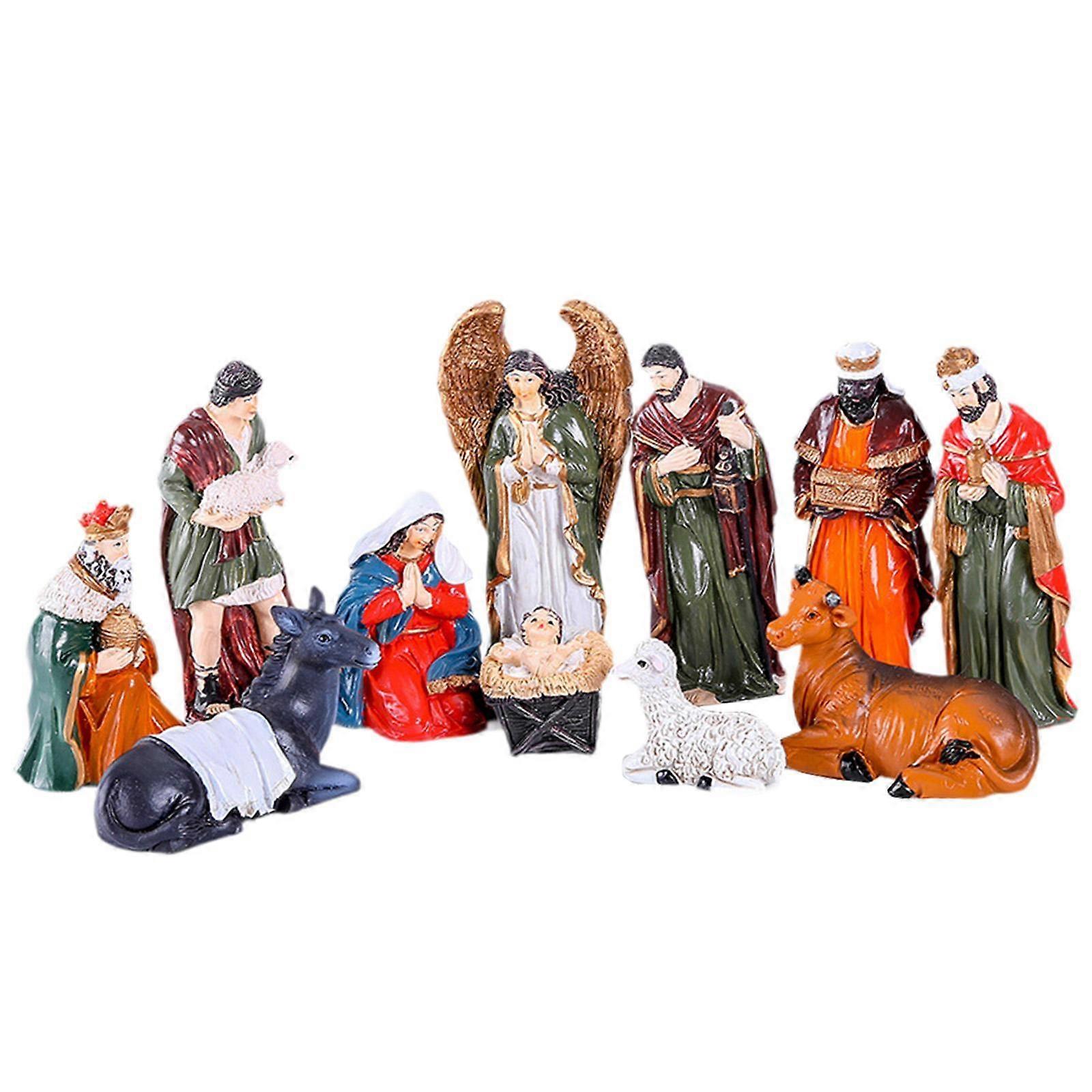 Julekrybbefigurer, Sett Unikt For, Stue, Hjem