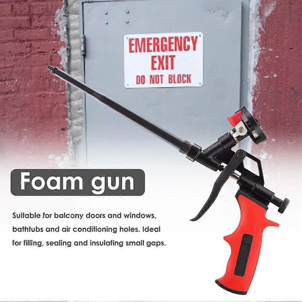 Foam Gun Preciva Professional Foaming Spray Tool Heavy Duty PU Expanding Applicator Caulking Gun Recise Control Ergonomic Tools