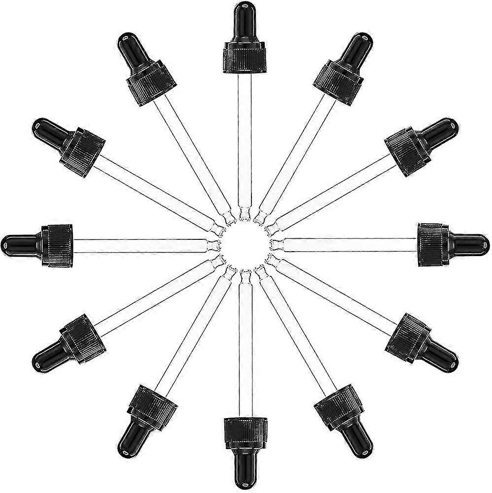 24 kpl lasipipettejä 50 ml suorakärkisiä lasipipettejä kumipallolla ja ruuvilla