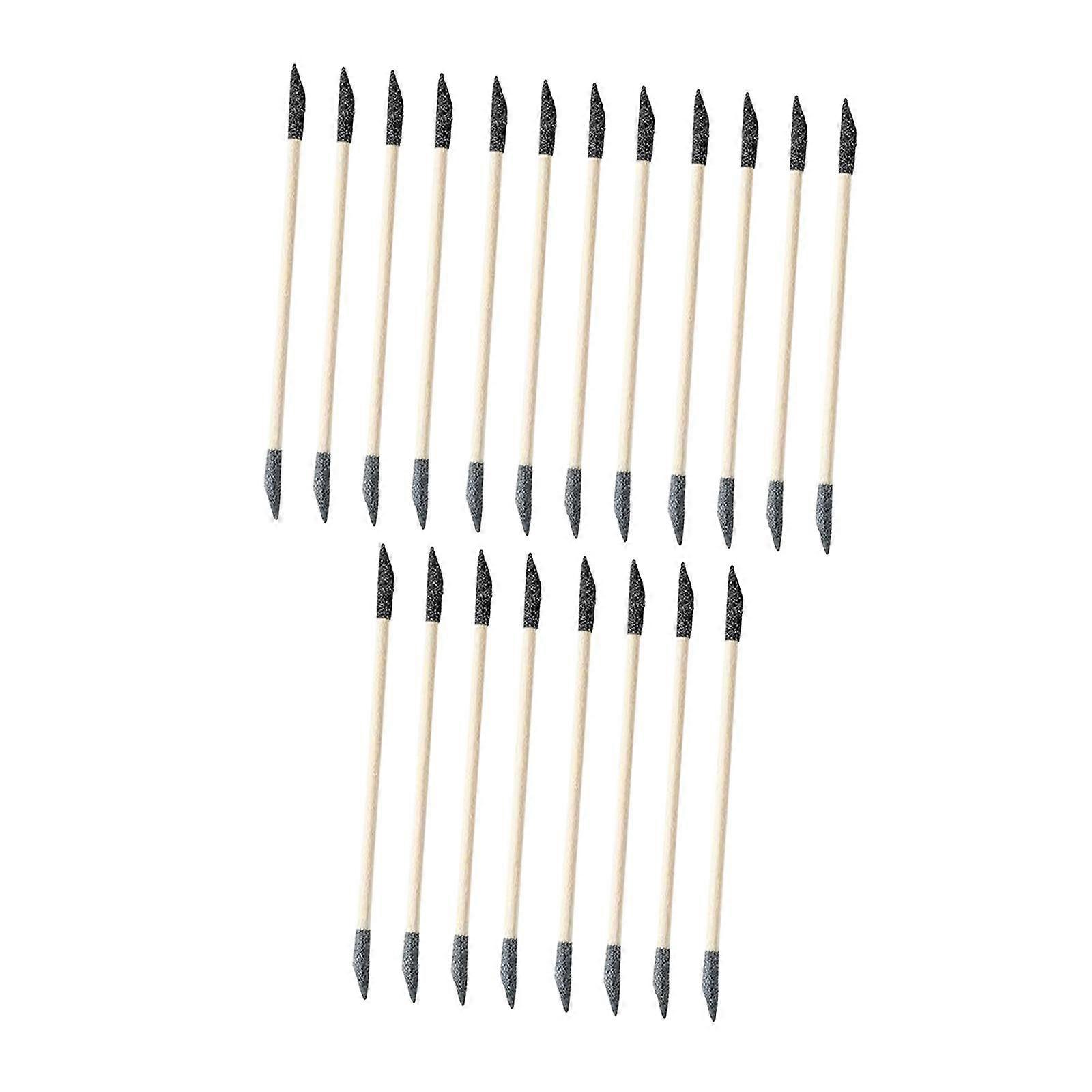 Sanding Sticks Fine Detailing Tool for Manicure Tool Handcrafted 20pcs