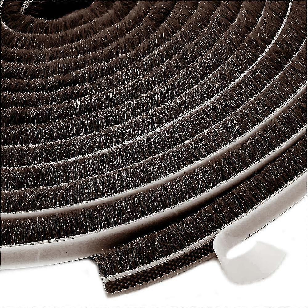 Weather Stripping Brush For Sliding Windows,self Adhesive Weatherstrip Seal Strip