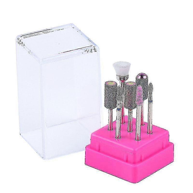 1 Set Nail Drill Bits Set Tungsten Carbide Ceramic Manicure Machine Accesorios