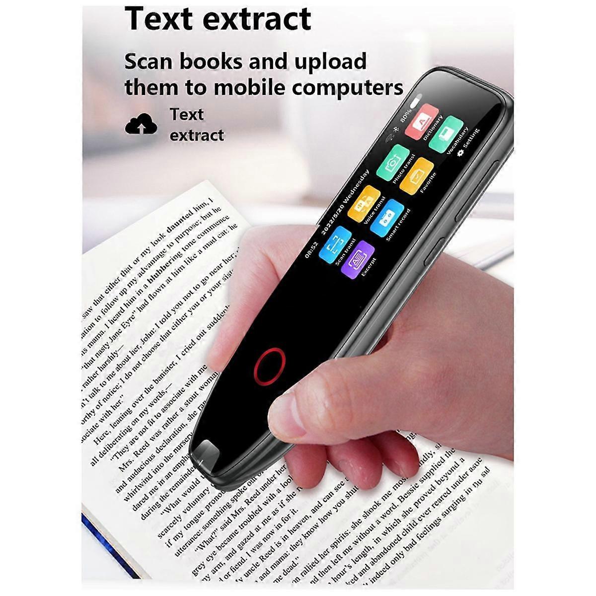 Dictionary Translation Pen Scanner Text Scanning Reading Translator Device Multilingual Scanner Support 113 Languages
