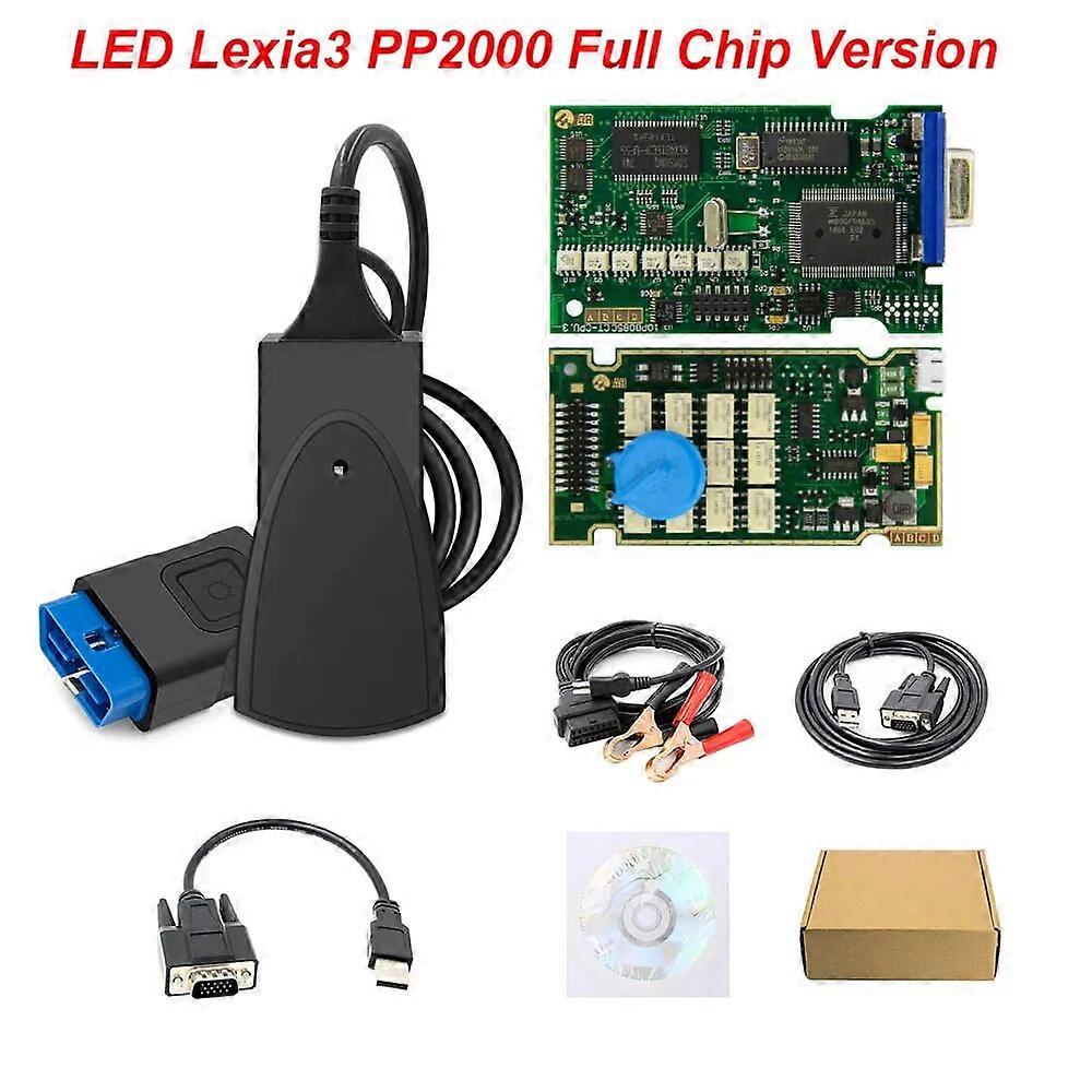 Pro Citroen/Peugeot Auto Diagnostický Full Chip Gold Lexia 3 PP2000 921815C Diagbox V9.68 Lexia3 PP 2000 Skener OBD OBD2 Auto Tool