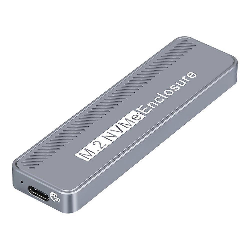 M.2 NVMe SSD Enclosure USB3.2 20Gbps Type-C SSD Enclosure for 2230/2242/2260/2280 NVME SSD M Key Ex