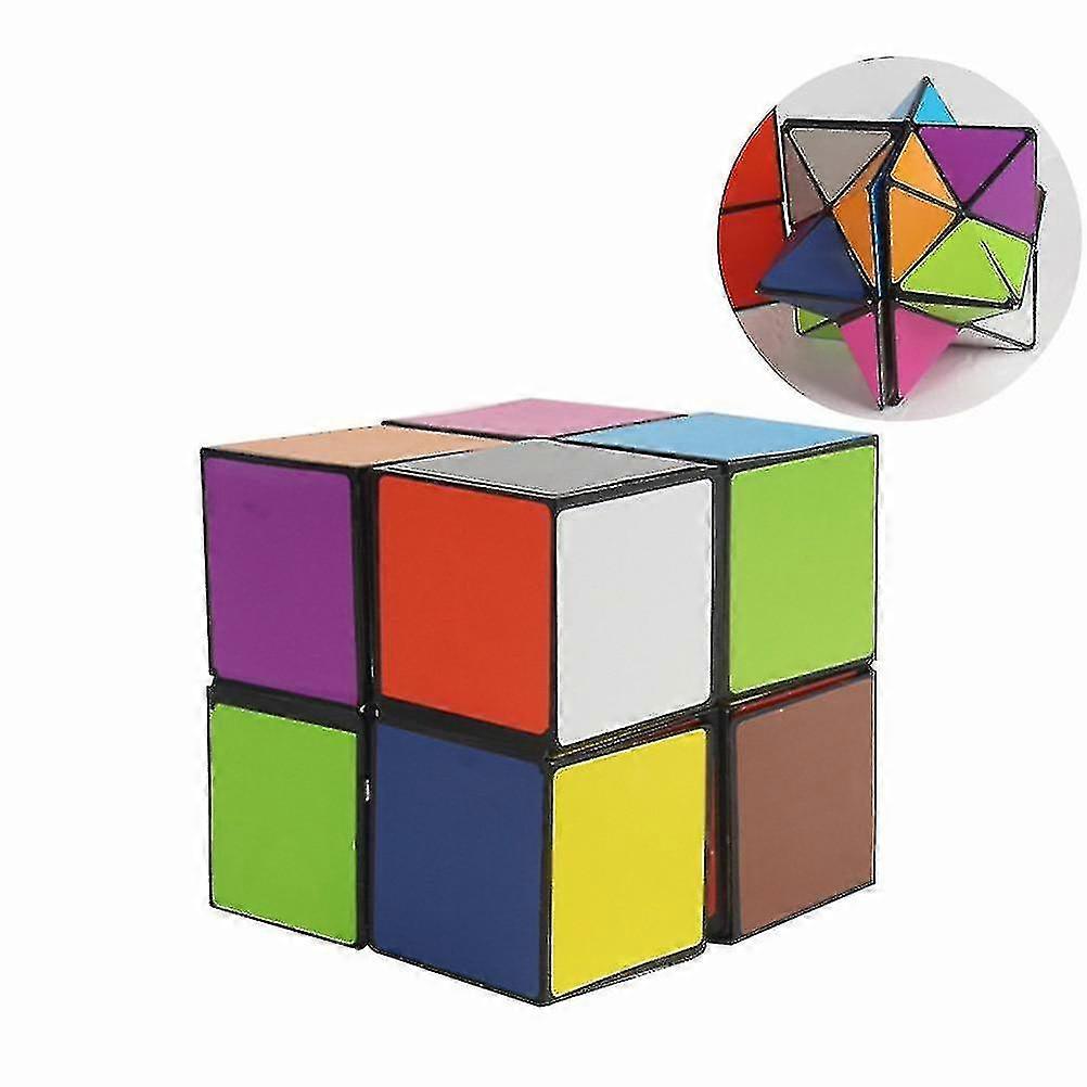 Colorful Folding Cube- Infinite Puzzle Toy