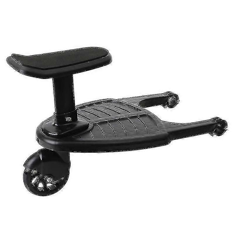 Universal 2in1 Stroller Ride Board With Detachable Seat Second Child Artifact Child Rider Stroller Attachment With Saddle Seat tao