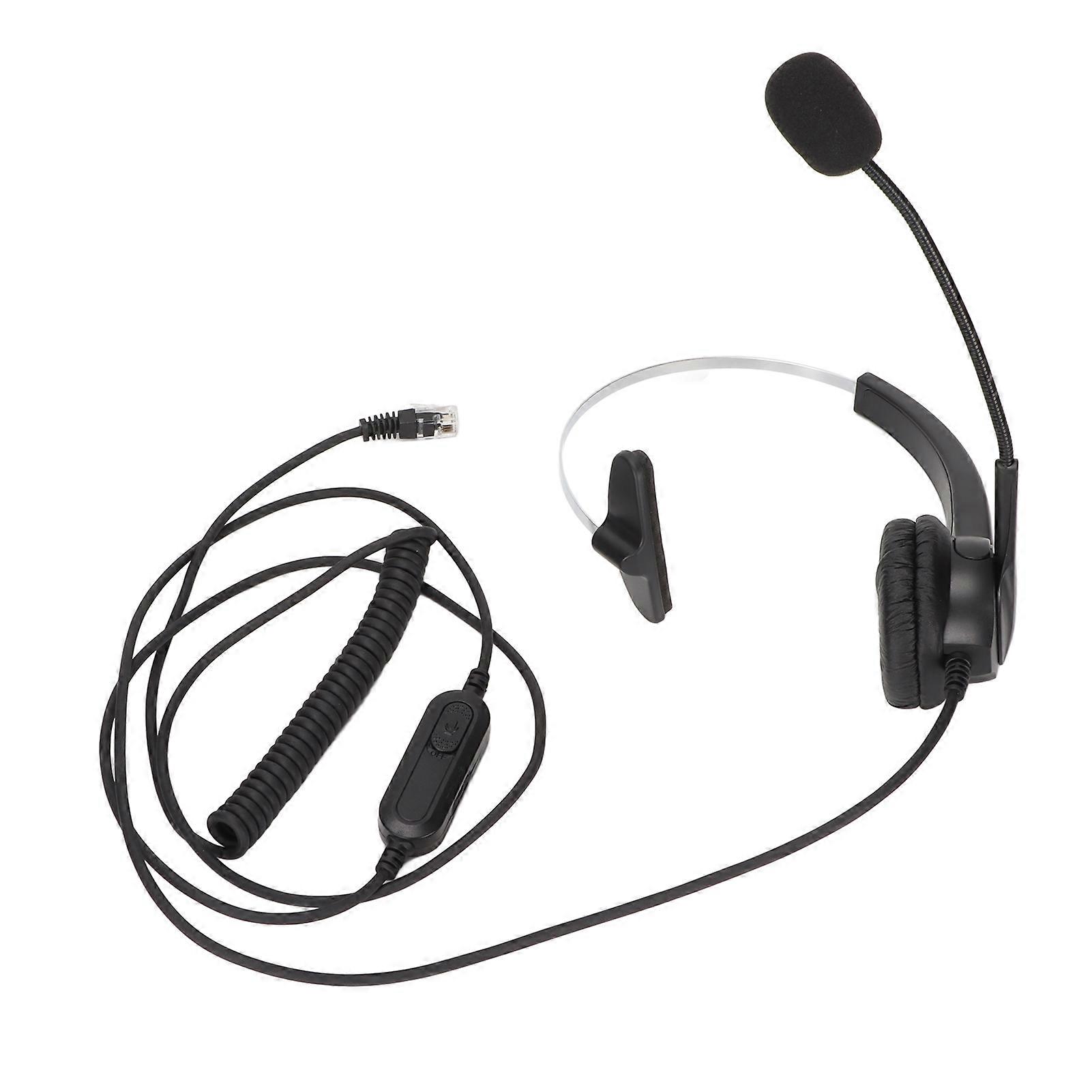 Phone headset, 330° adjustable noise reduction.