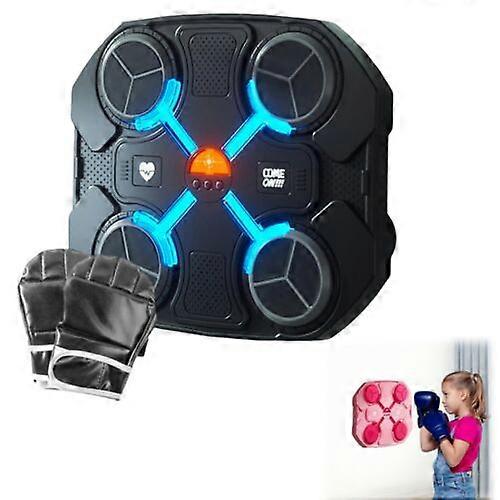 Music Boxing Machine Bluetooth Smart Target Training USB Exercise for Adults Kid