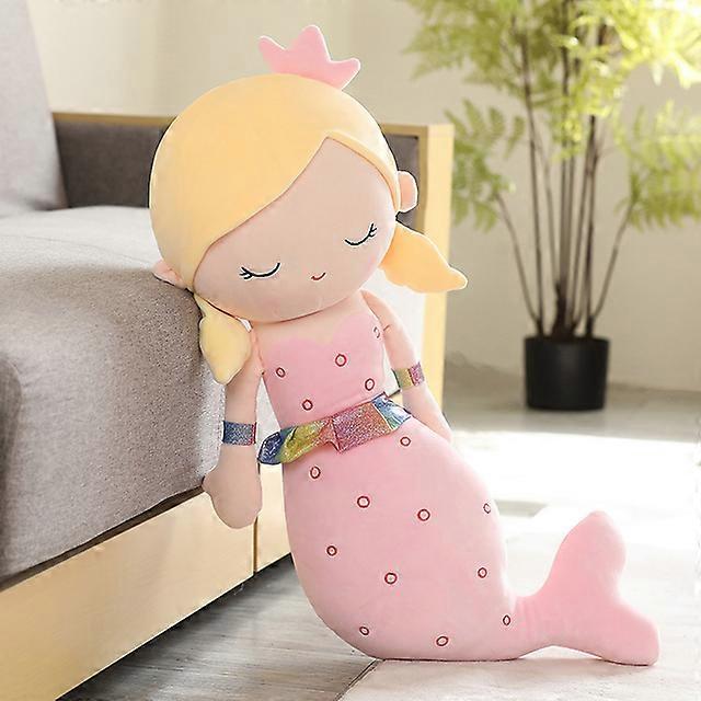 Large Mermaid High Quality Filled Cotton Stuffed Plush Toy for Girls Princess Rag 125CM Marine Life Hugging Cushion Kids Present
