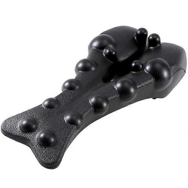 Cervical Vertebra Lumbar Traction Massagers Trapezius Trigger Point Massagers Tool Spine Relax Back Massagers Board Stretching Device